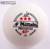вид 1, мячи 40+ 3*** ITTF Premium: пачка 3 мяча